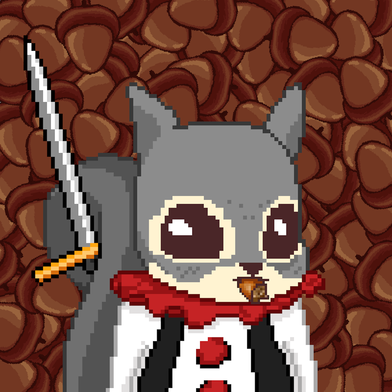 Pixel Squirrels #4587